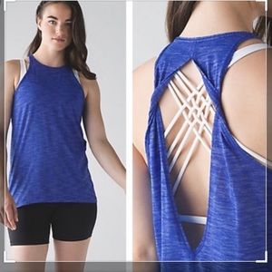 Lululemon Trapeze Top Blue